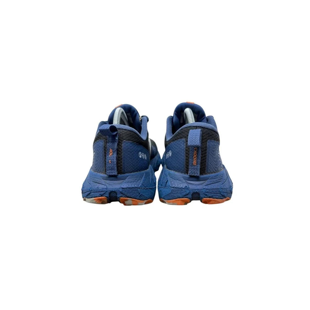 Brooks Cascadia 17 GTX Trail Running Shoes Mens 9 Blue Black Orange 1104021D062